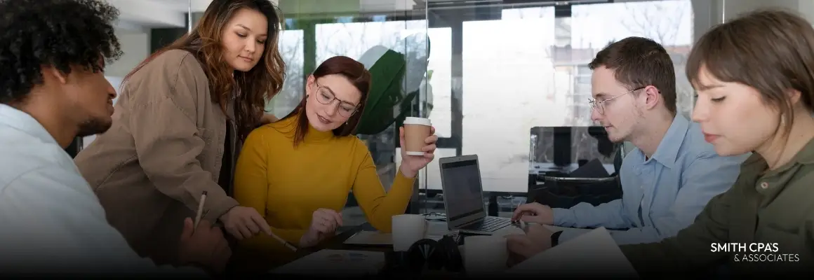 Nonprofit leaders reviewing nonprofit compliance mistakes with CPA advisor